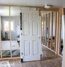 how to install a prehung door making