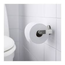 Easy to replace toilet paper rolls. Brogrund Toilet Roll Holder Stainless Steel Ikea Toilet Roll Holder Toilet Accessories Toilet Roll Holder Ikea
