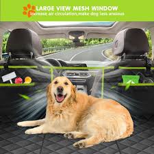 Dogs Foldable Dog Car Seat Cover