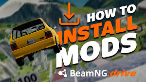 how to install mods in beamng drive