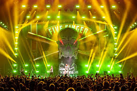 Five Finger Death Punch W Fire From The Gods Hard Rock