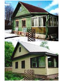 Переделка старого дома до и после (104 фото) » НА ДАЧЕ ФОТО