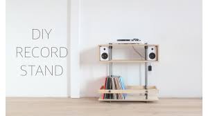 diy record stand you