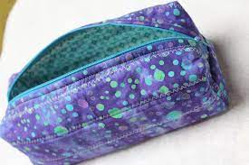 zippered box pouch tutorial crafty gemini