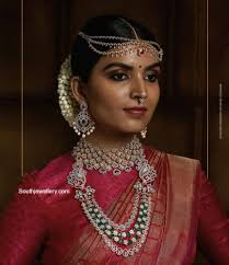 bridal diamond jewellery set indian