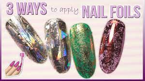 3 ways to apply nail art transfer foils