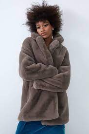 Zara Faux Fur Coat Faux Fur Coat Fur Coat