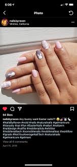 Pastel shades, glitter nail polish, stamped nails, easter bunny art, egg paints, 3d nail art design, studs, and chocolate nails—i've got you covered. 26 Cute Easter Nail Ideas For Spring 2021 Easter Nail Colors