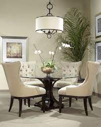 Classic Glass Round Table Dining Room