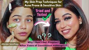 skin prep before makeup for sensitive