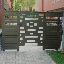 Aluminum Garden Gate Woven 5350