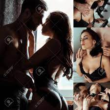 Collage Of Sexy Couple With Sex Toys In Bed And Near Window Stock Photo,  Picture and Royalty Free Image. Image 148546034.