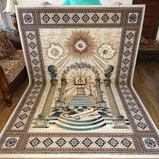 masonic area rug carpet a lodge