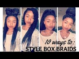 17 ways to style jumbo box braids | easy and quick! 25 Box Braids Hairstyles Quick Easy And Stylish Youtube Box Braids Hairstyles Cool Braid Hairstyles Quick Braided Hairstyles