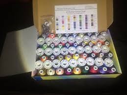 Simthread Brother 63 Colour Embroidery Sewing Thread 1000