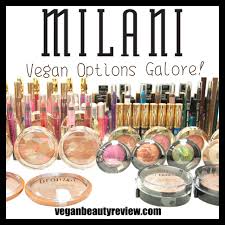 list of vegan milani cosmetics vegan