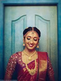 south indian bridal look with jewellery