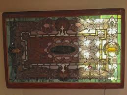 stain glass window be hung