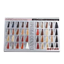 Wholesale Hair Color Chart Swatch Guide For Aveda From M