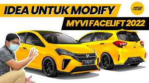 modify myvi facelift 2022 korang