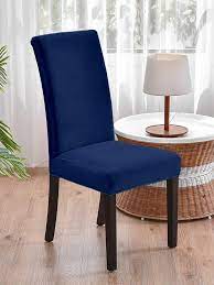 1pc solid dining chair slipcover