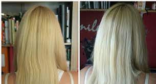 lightening hair with hydrogen peroxide