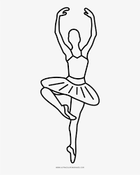 Ballerina coloring page free printable coloring pages. Ballerina Coloring Page Ballerina Drawing Transparent Png 1000x1000 Free Download On Nicepng