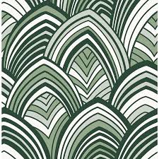A Street Prints Cabarita Green Art Deco