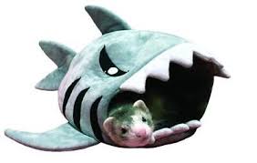 marshall ferret shark hide n play toy