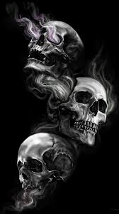 scary skulls wallpapers and backgrounds