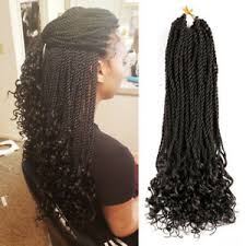 To create a twist braid, split the hair into 2 sections. Senegalese Twist Hair With Curly Ends 18 Goddess Crochet Twist Braiding Hair Ebay