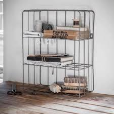 Industrial Wire Wall Mounted Shelving