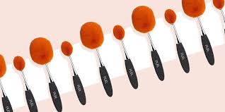 oval makeup brush tutorials for contour