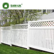 Not to mention, vinyl fencing is quite easy to install, allowing us to sell vinyl fencing at a low cost. Free Standing Expandable Portable Vinyl Semi Privacy Fencing