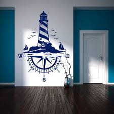 decorative vinyl lighthouse and