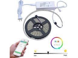 Zigbee Rgb Led Light Strip Compatible With Philips Hue Smart Home Phone App Control 5meter Set