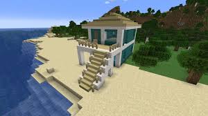 maison de plage dans minecraft