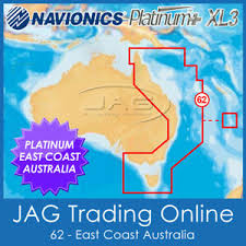 Details About Navionics Platinum 62p Xl3 East North Australia 2d 3d Gps Map Sonar Chart