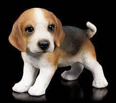 dog figurine beagle puppy standing