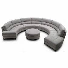 8 seater leather round sofa set