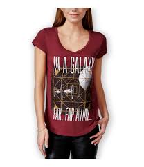 Hybrid Womens Star Wars Galaxy Graphic T Shirt