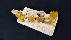 Making Four Diffe Beer Flights