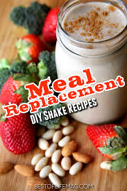 diy meal replacement shakes for weight