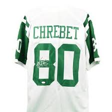 Shop the newest jets jerseys in throwback and color rush styles for men, women and youth fans. Wayne Chrebet 80 Signed Ny Jets Jersey Autographed Jsa Witnessed Coa Signed Ebay