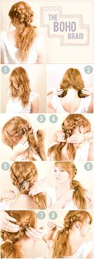 How to braid hair step by step with pictures to get a waterfall fishtail braid. 7 Ways To Braid Your Hair Diy Braid Twist Hairstyles Hairstyles Weekly