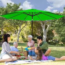 Outdoor Patio Umbrella In Apple Green