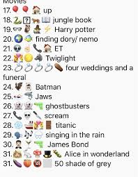 It's like the trivia that plays before the movie starts at the theater, but waaaaaaay longer. Emoji Answers Films Emoji Answers Emoji Quiz Film Quiz