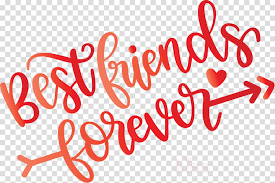 Friendship day quotes for 3 friends. Best Friends Forever Friendship Day Clipart Logo Valentines Day Line Transparent Clip Art