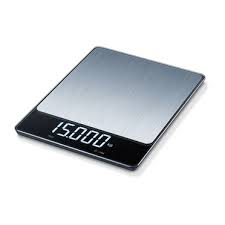 Modern cooking kitchen weighing scales with large steel platform and electronic if purchasing the best digital food scale merchandise, take a look here and get informed about them. Kitchen Scales Beurer