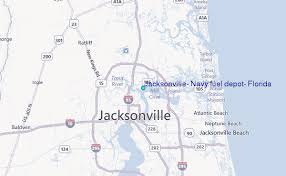 Jacksonville Navy Fuel Depot Florida Tide Station Location